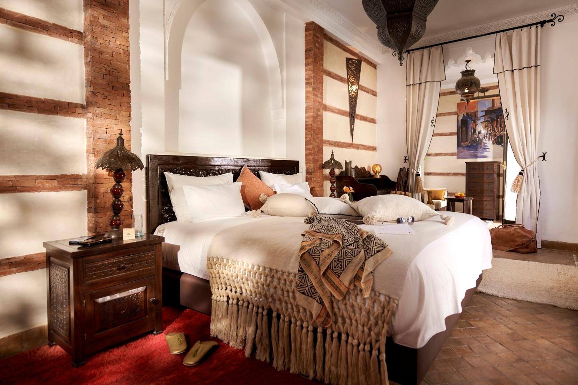 Riad Dar Amanza En Exclusivite Avec 4 Chambres Au Coeur De La Medina Marrakesz Zewnętrze zdjęcie